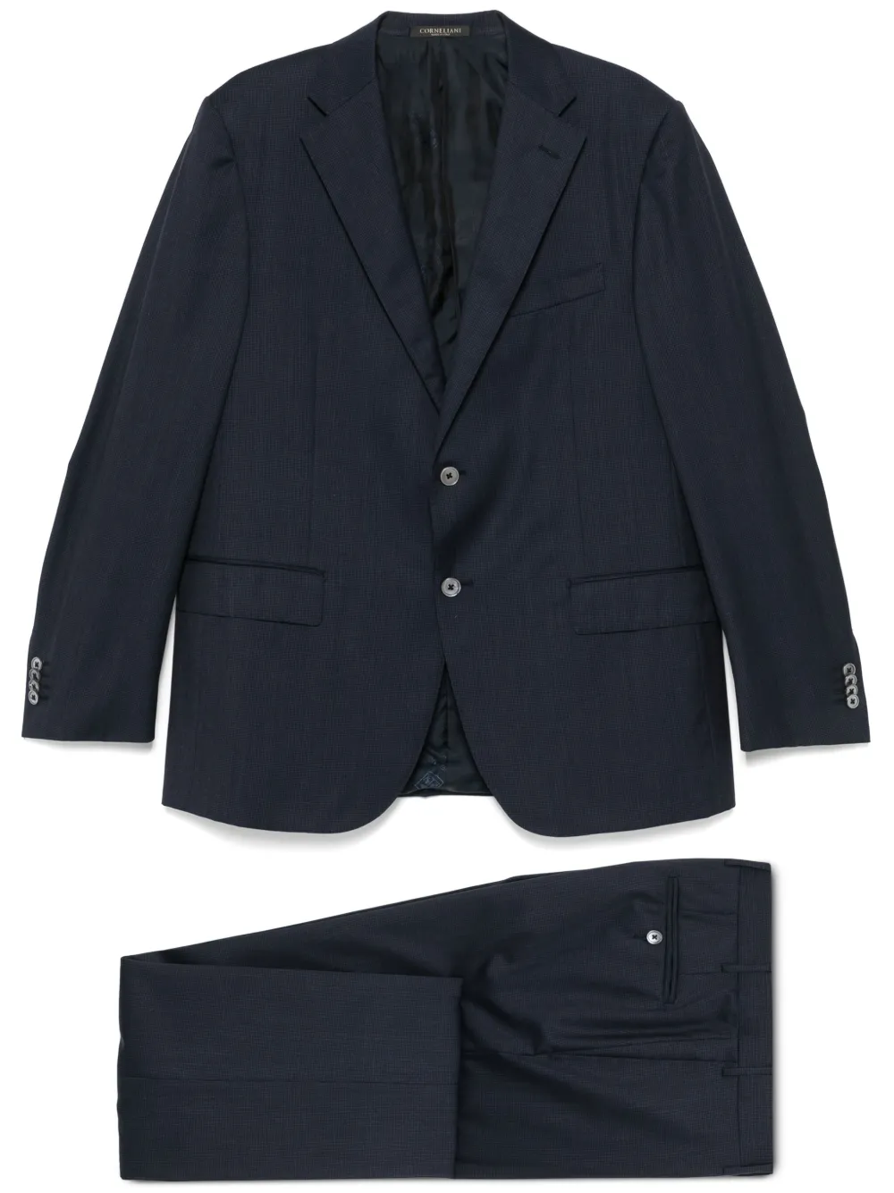 virgin-wool suit