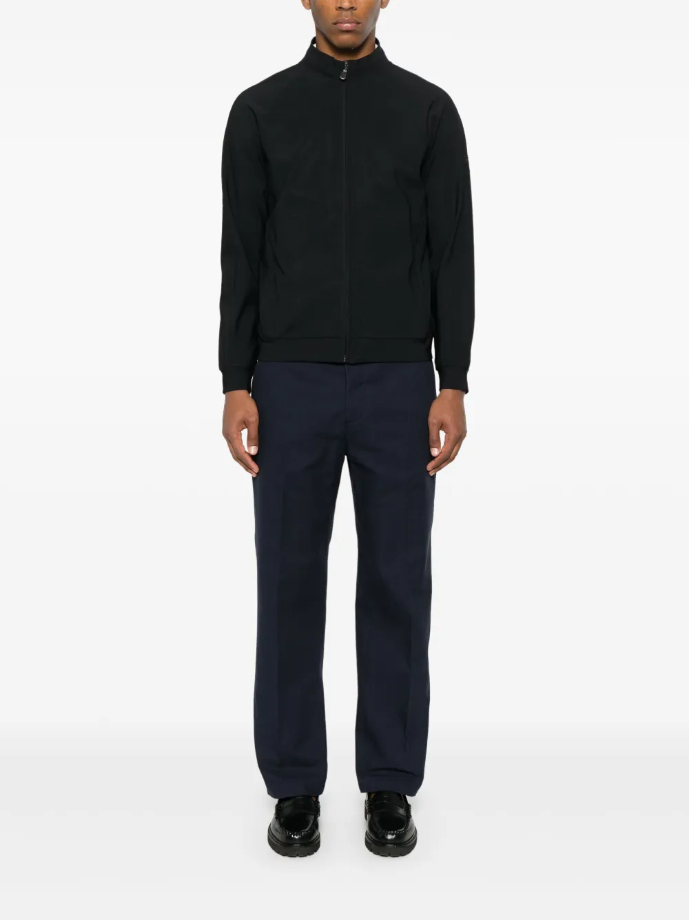 Corneliani logo-embroidered jacket | Lightweight Jackets | Image 2