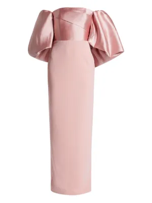 Solace London Lora Midi Dress | Blue | FARFETCH Solace London Lora Midi Dress | Blue | FARFETCH
