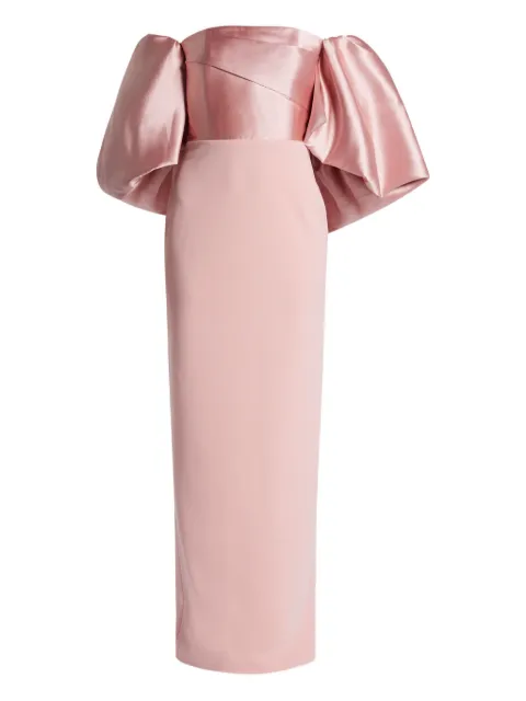 Solace London off-shoulder dress