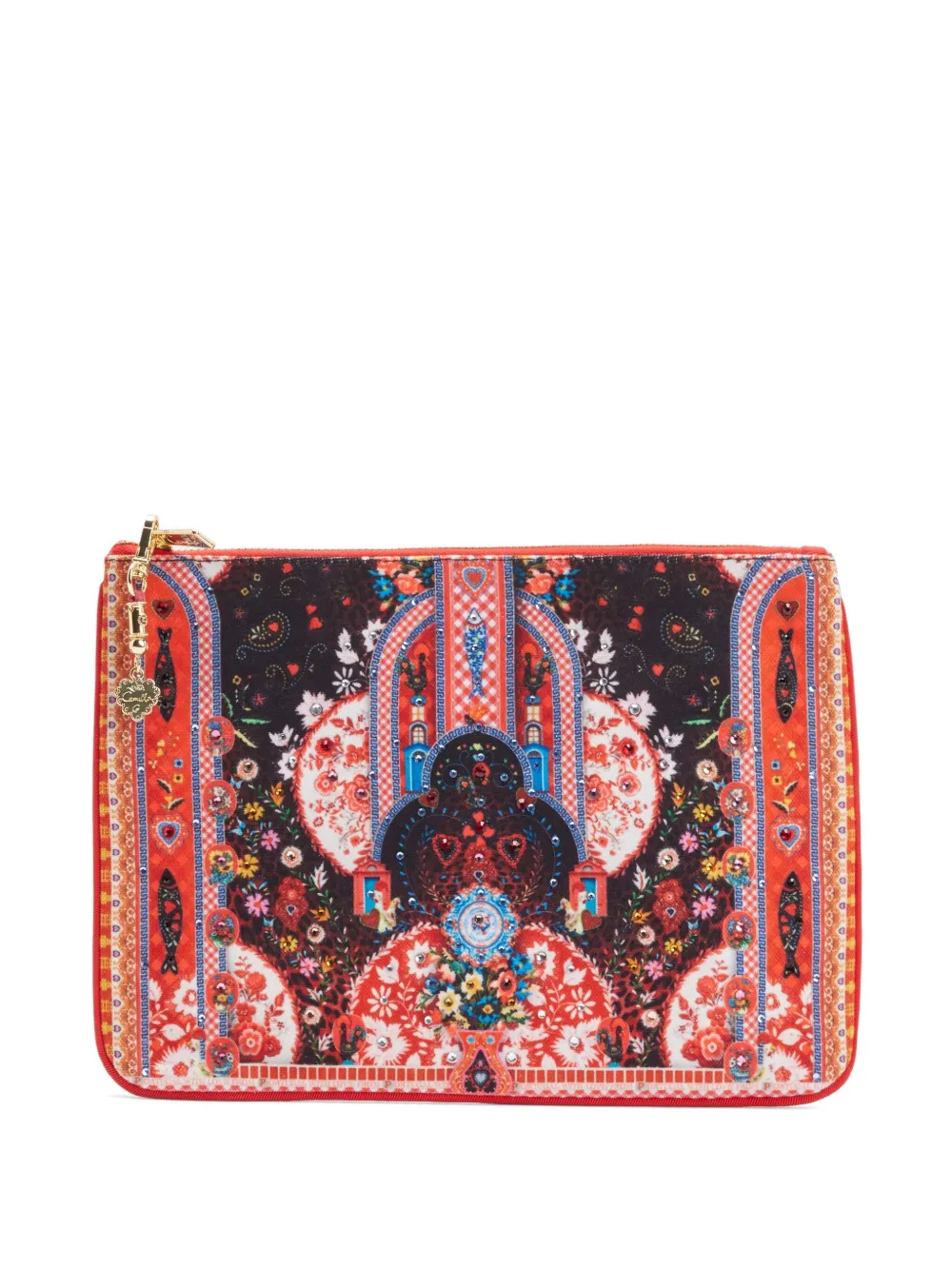 Shop Camilla Small Canvas Clutch Bag
