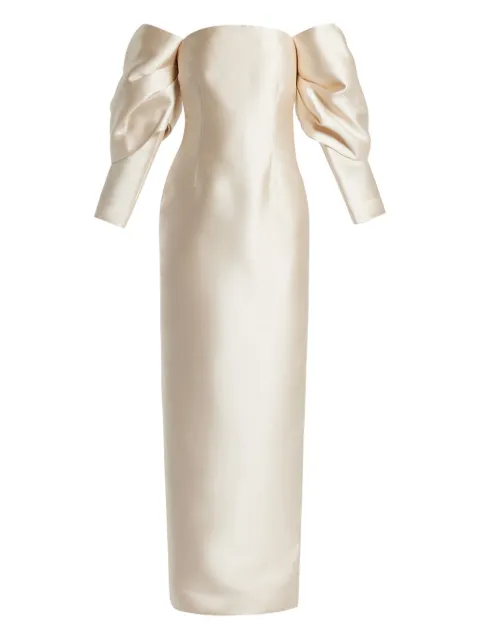 Solace London off-shoulder dress