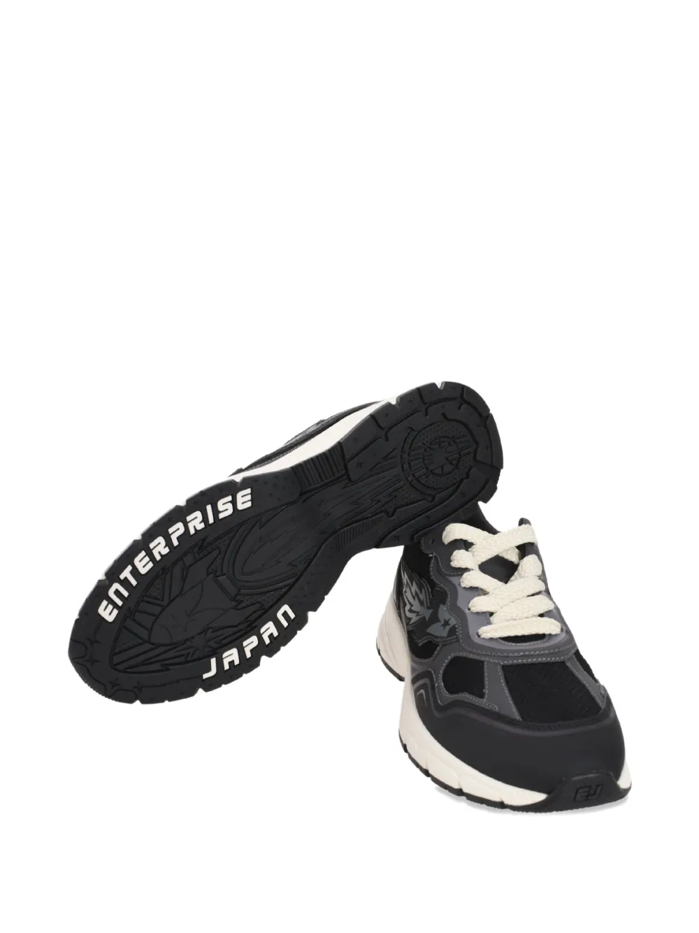 Enterprise Japan Run Rocket Sneakers In Black
