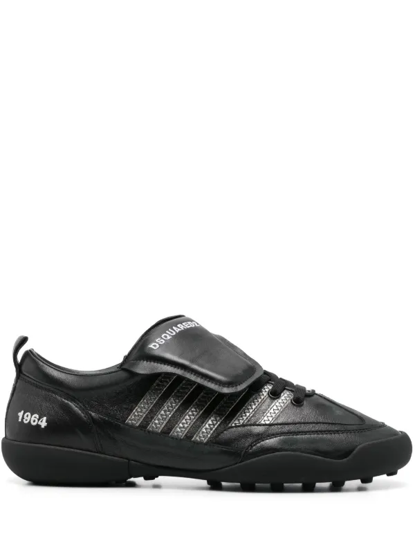 【関税込み】DSQUARED2 Smooth leather＆suede Boxer sneakers Boxer Sneakers