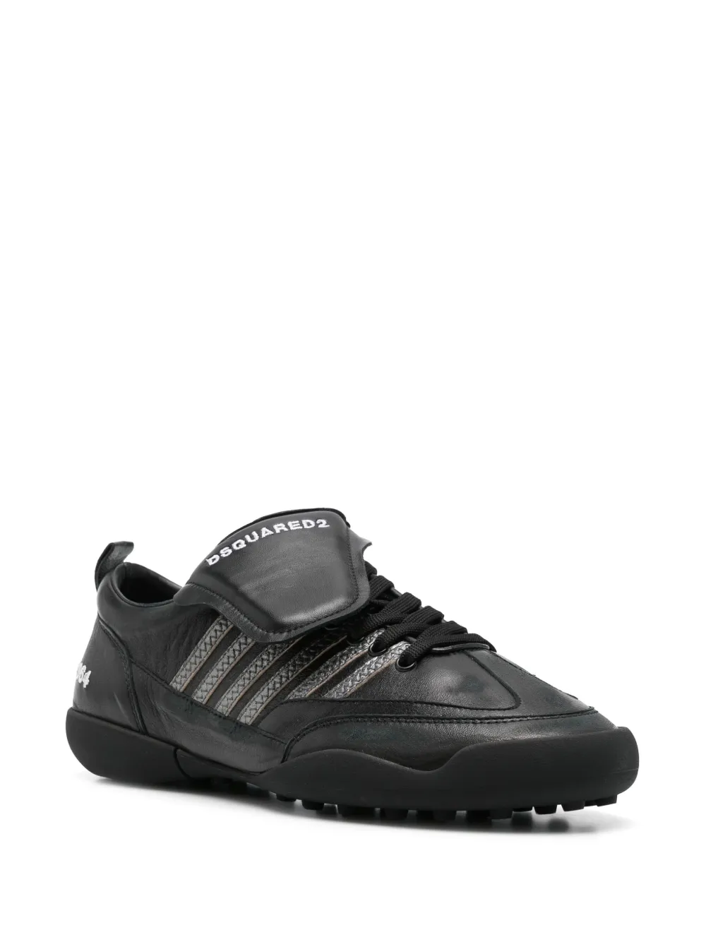 DSQUARED2 Boxer soccer sneakers Black