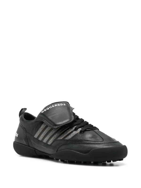 【送料&関税込】Dsquared2 Boxer Strass Black Sneakers Dsquared2 Boxer Strass Black Sneakers | italist