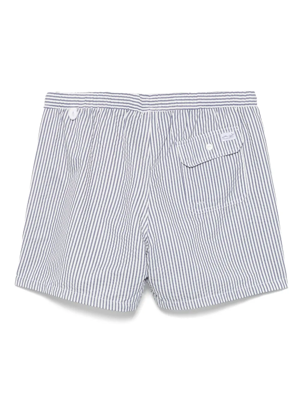 Maison Labiche slogan-embroidered swim shorts | Swim & Board Shorts | Image 2