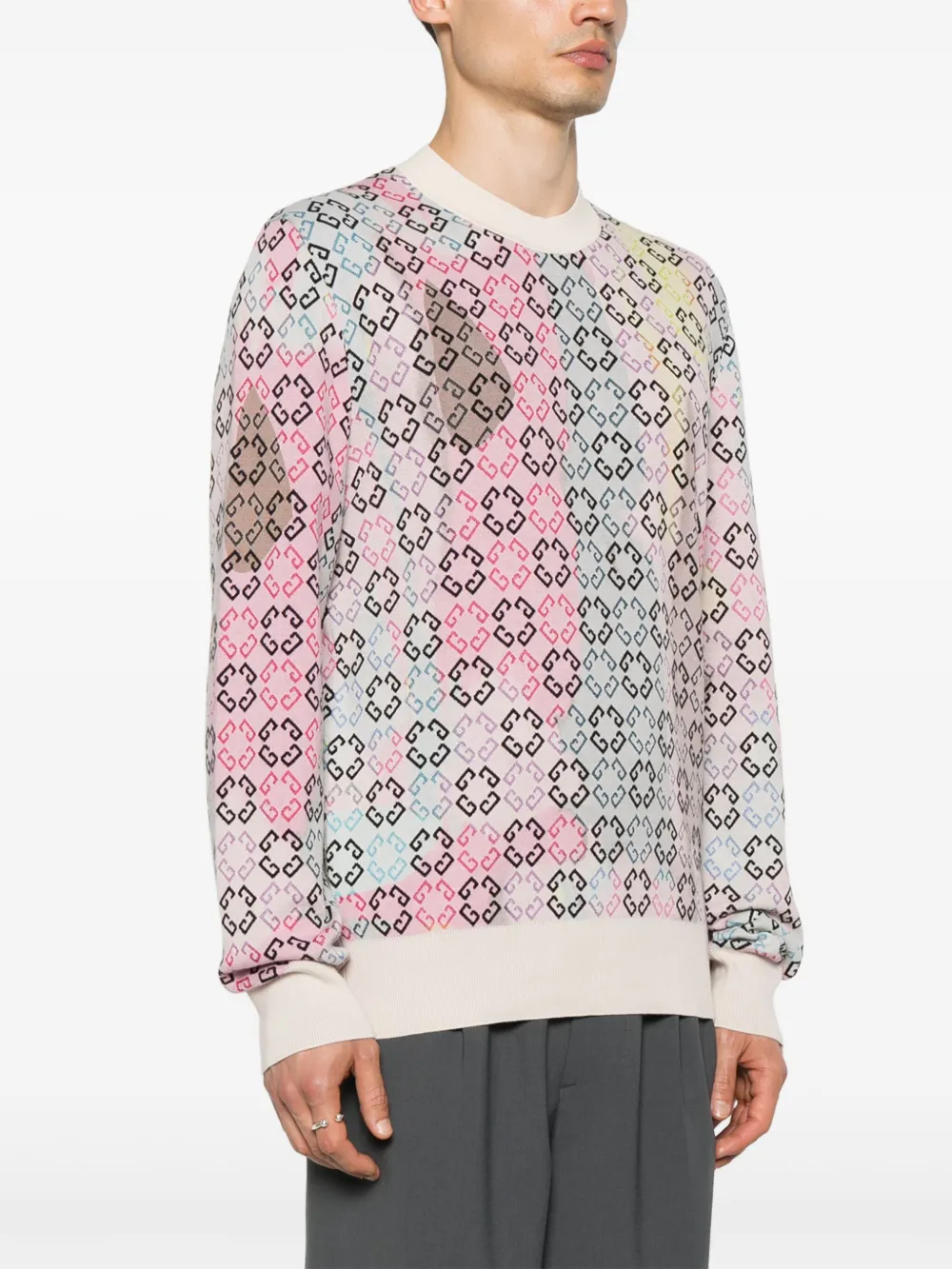 Givenchy Trui met 4G-jacquard Roze