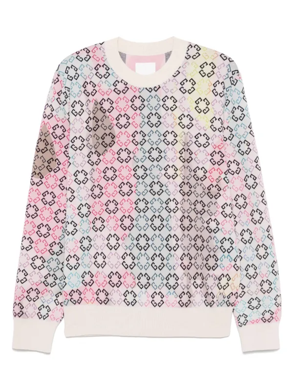 Givenchy 4G-jacquard Sweater Pink FARFETCH ID