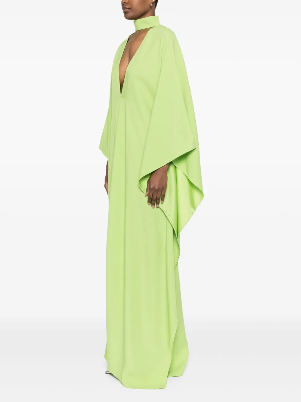 Taller Marmo Crêpe tuniek Groen