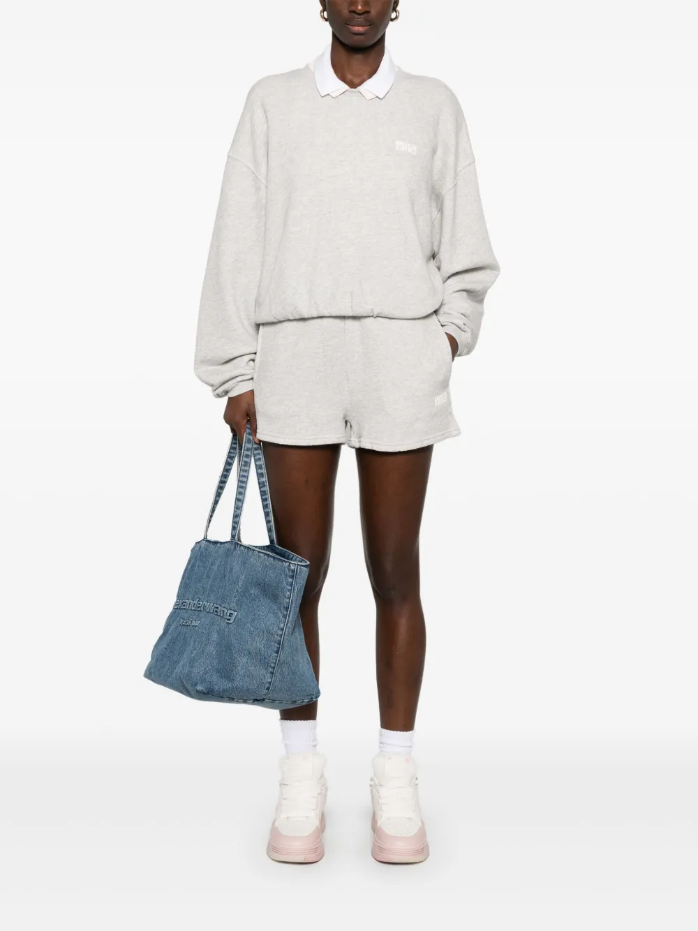 American Vintage Kodytown sweater Grijs