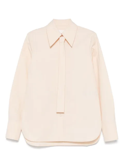 Jil Sander camisa con detalle de moño