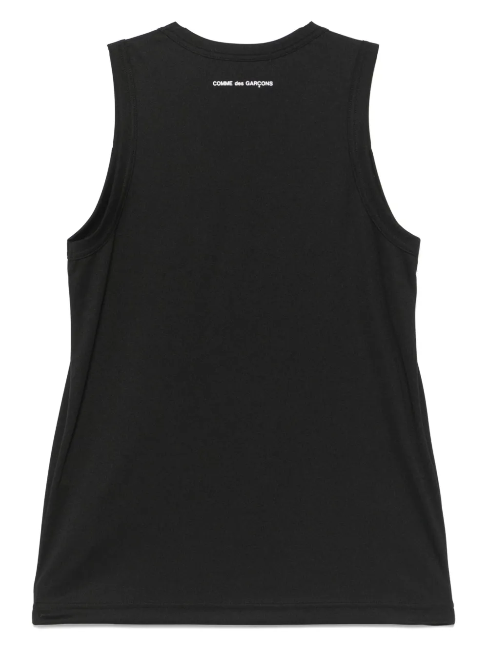 Comme Des Garçons Tanktop met logoprint Zwart