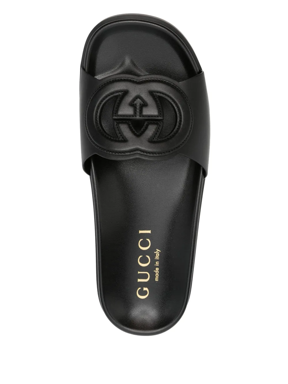 Gucci Interlocking G slides Black