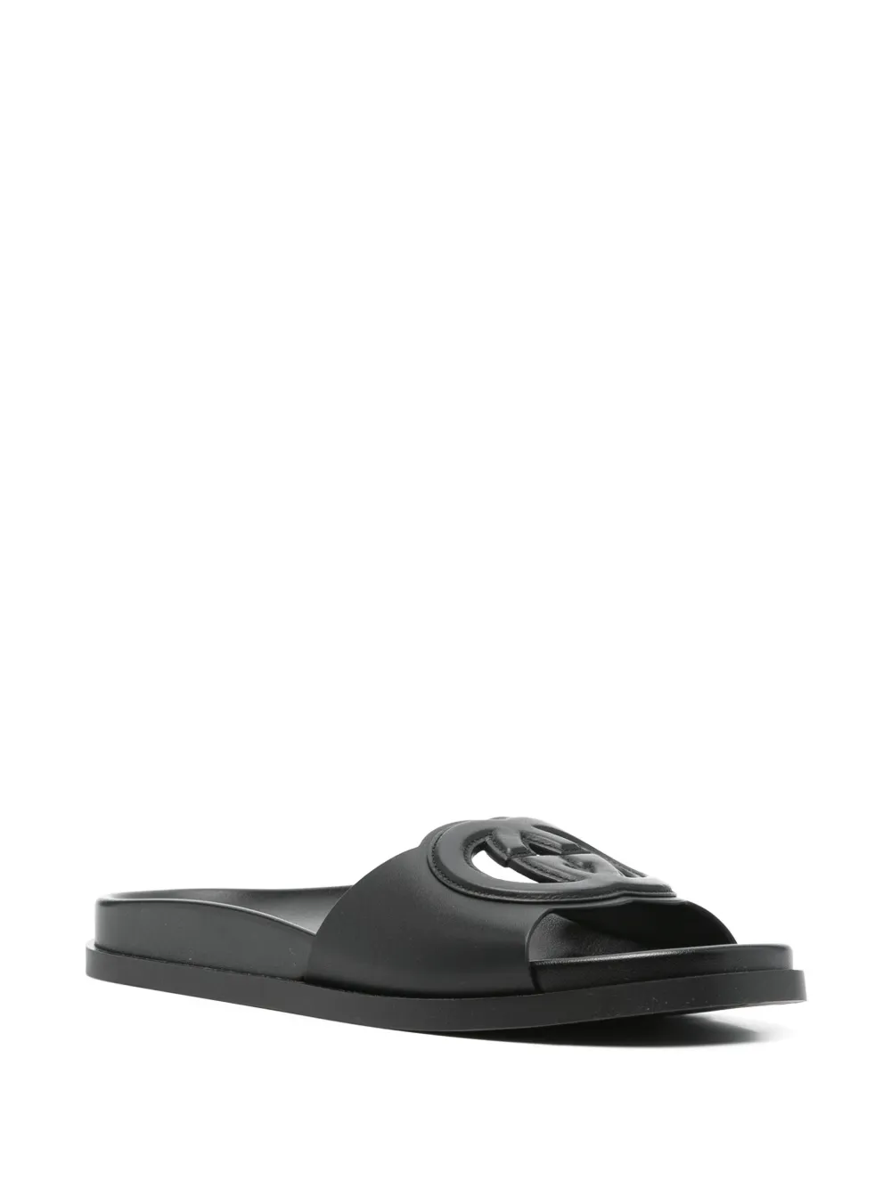 Gucci Interlocking G slides Black