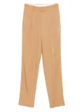 Lardini tapered trousers - Brown