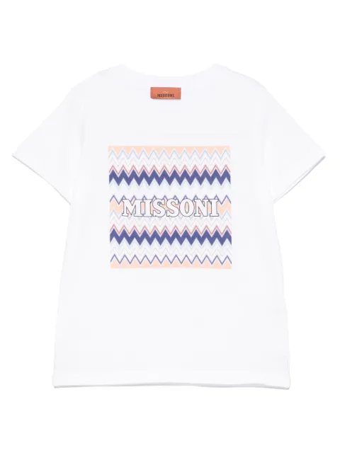 Missoni Kids logo-print cotton T-shirt