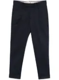 PT Torino Edge tapered trousers - Blue