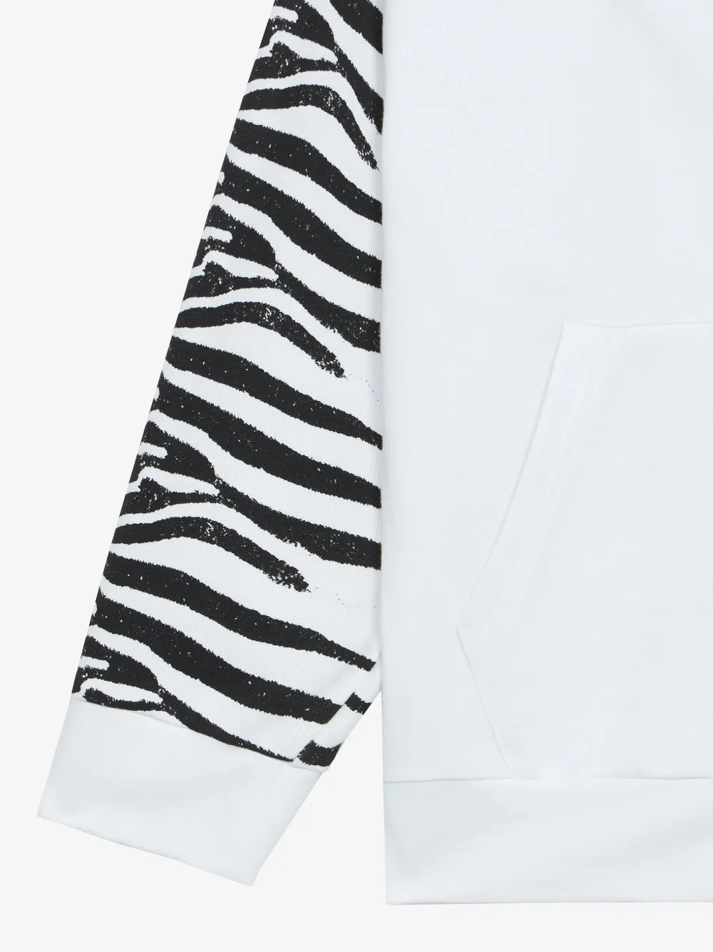 Roberto Cavalli Junior Hoodie met rits Wit