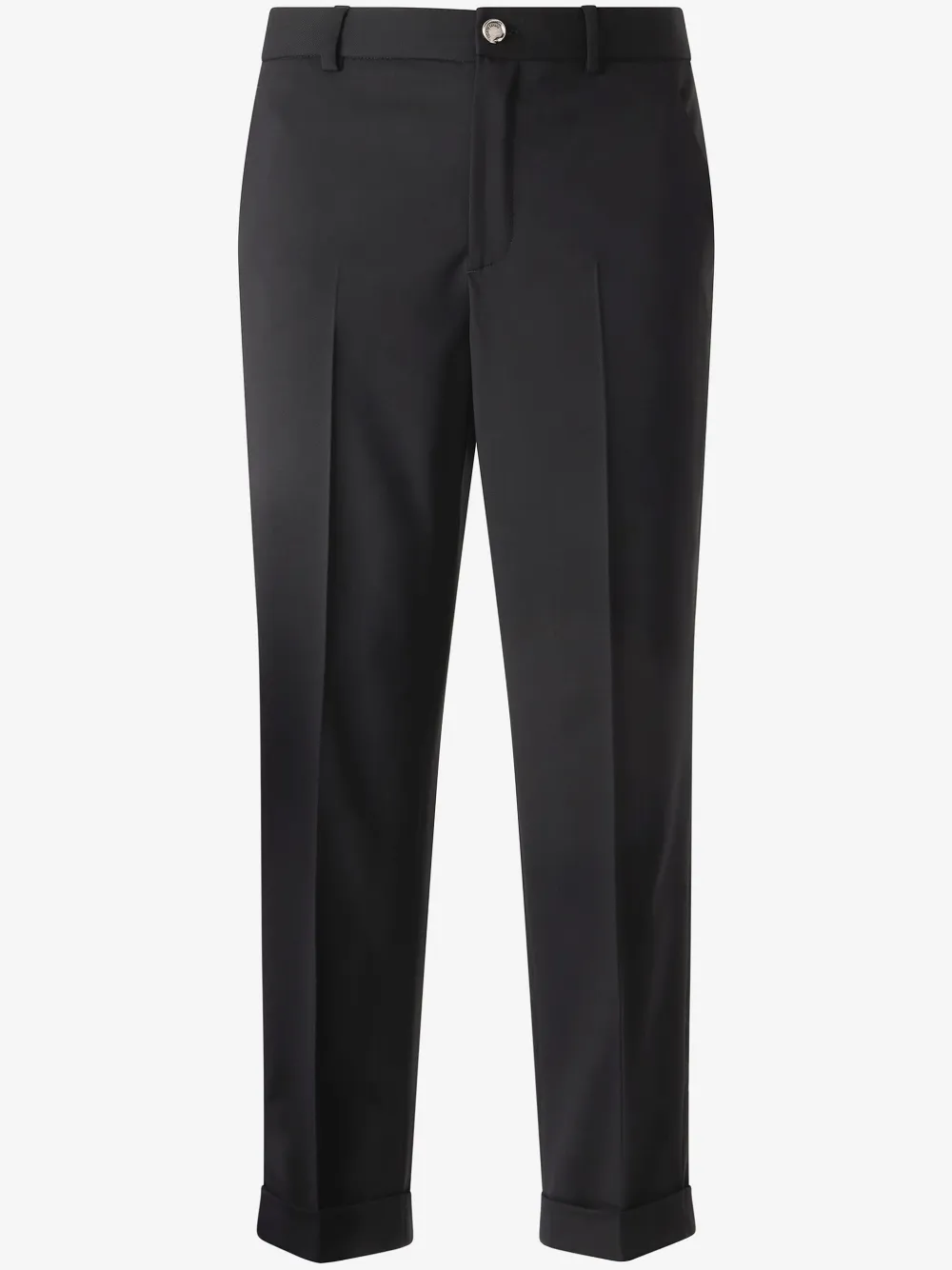 Roberto Cavalli Stretch Wool Pants In Black
