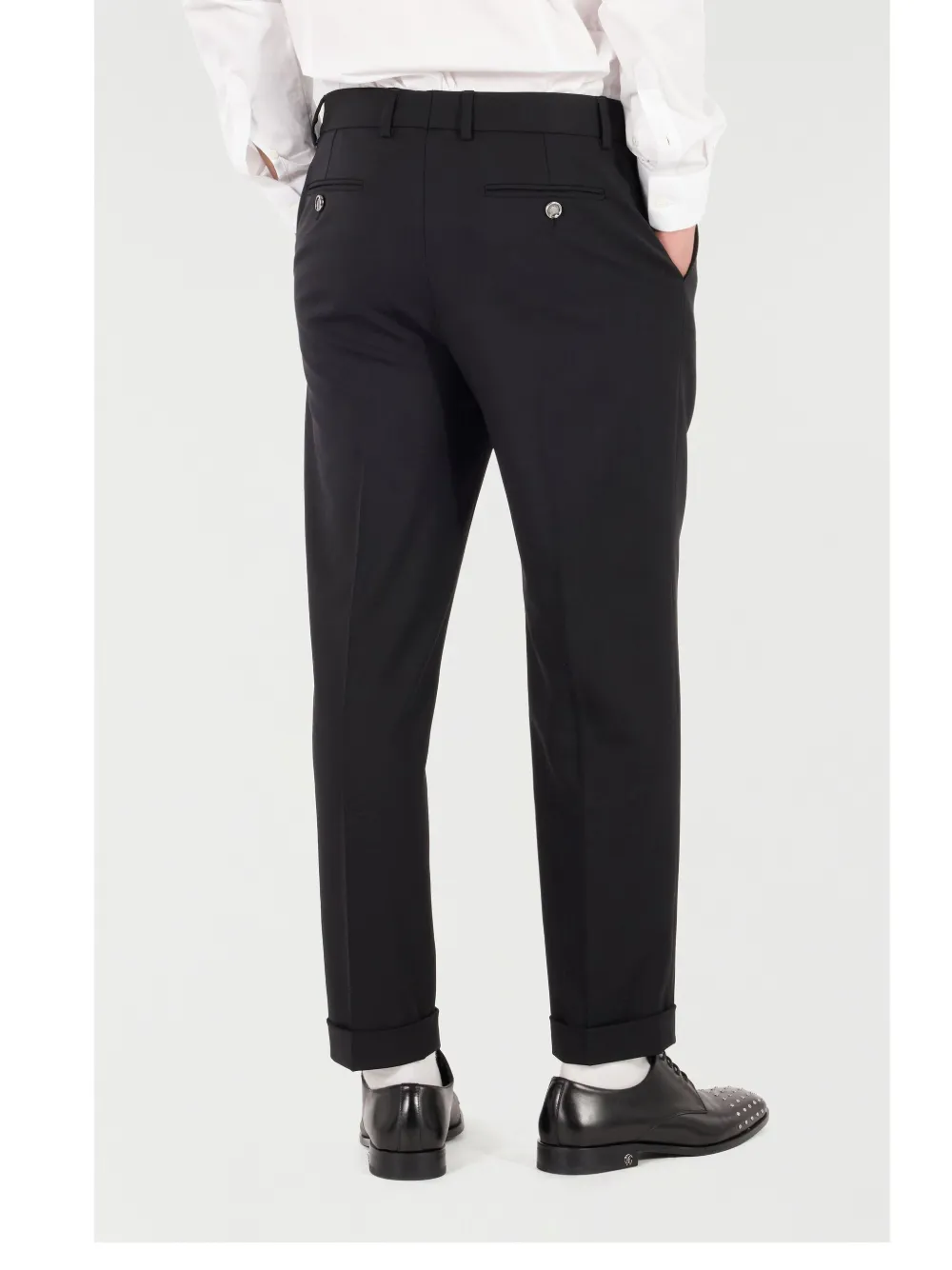 Roberto Cavalli Cropped broek Zwart