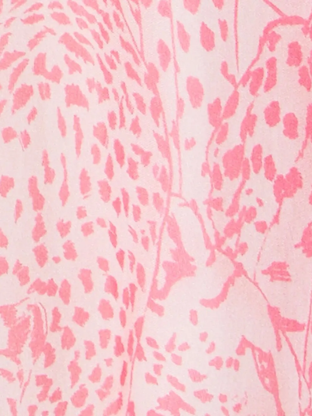 Roberto Cavalli Junior Jurk met luipaardprint Roze