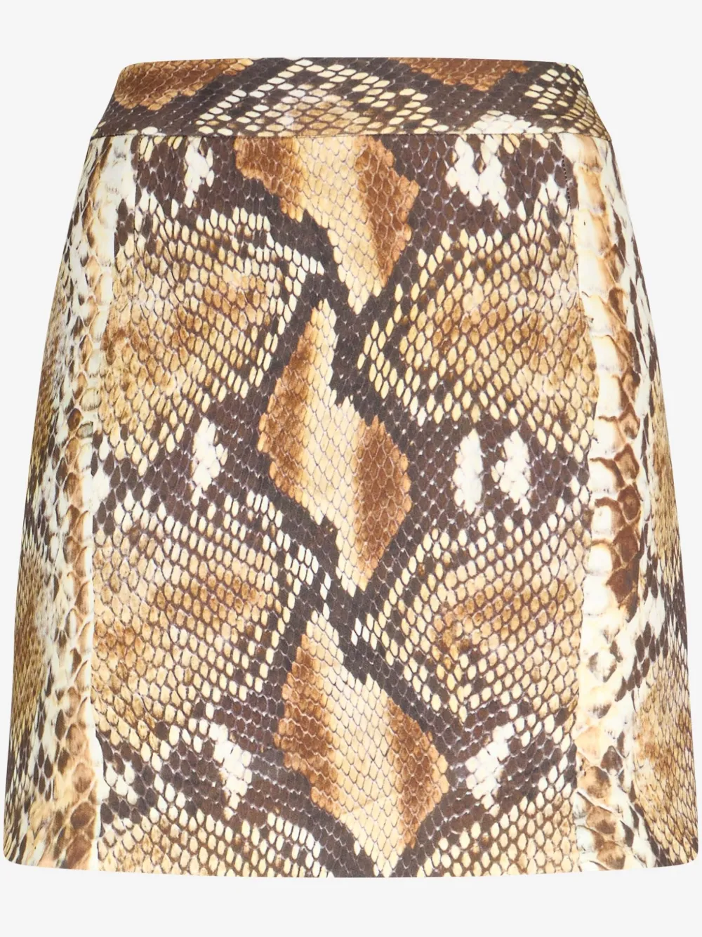 ROBERTO CAVALLI SNAKE-EFFECT SKIRT