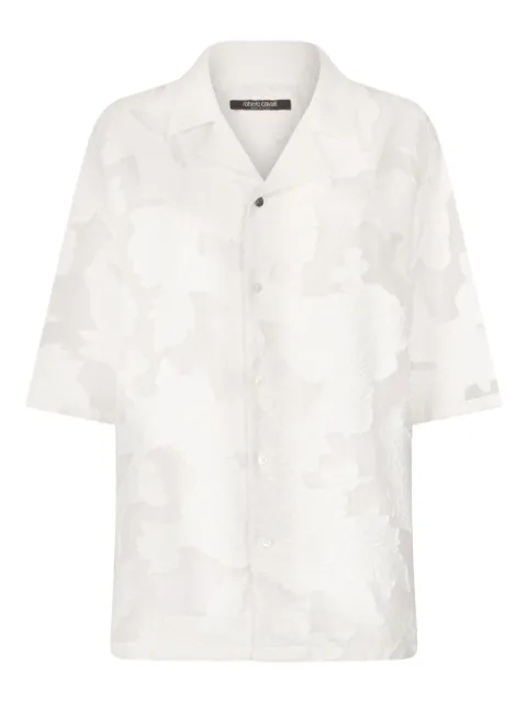 Roberto Cavalli floral-print shirt