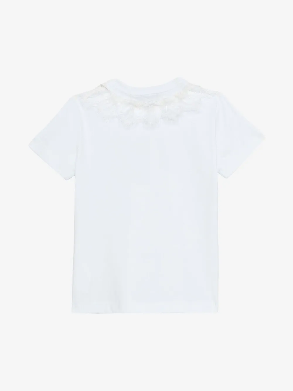 Roberto Cavalli Junior T-shirt met logoprint Wit