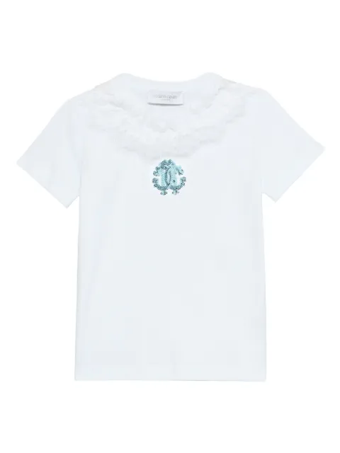 Roberto Cavalli Junior logo-print T-Shirt