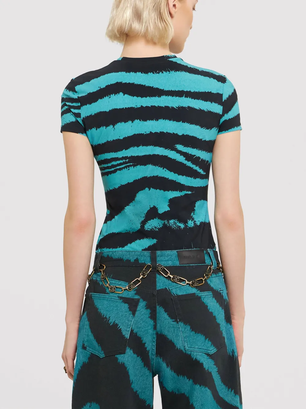 ROBERTO CAVALLI PRINTED T-SHIRT 