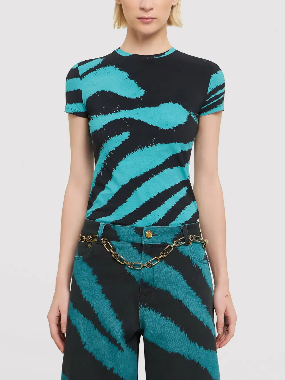 ROBERTO CAVALLI PRINTED T-SHIRT 