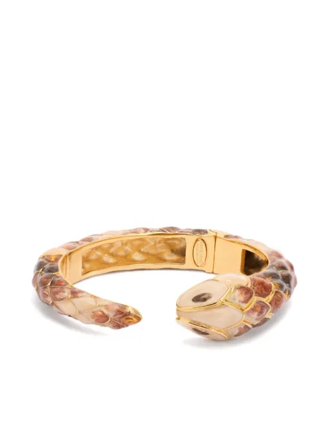 Roberto Cavalli pulsera con motivo de serpiente