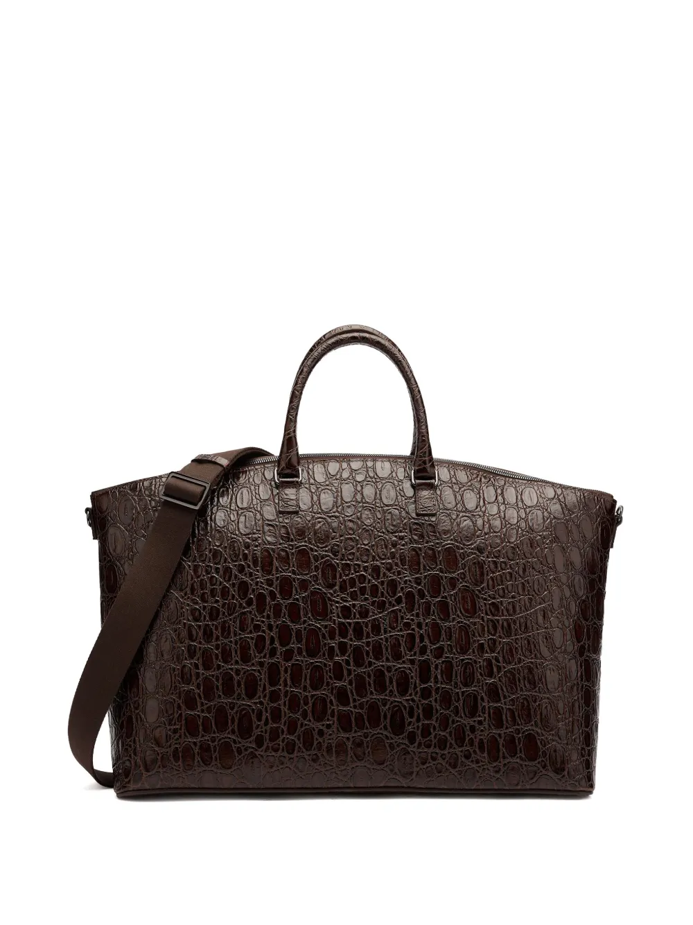 Roberto Cavalli Heuptas met krokodillenprint Bruin