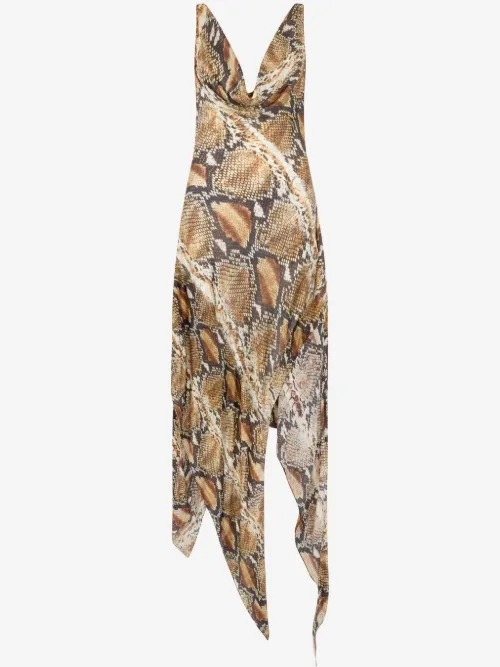 Robe en soie - Roberto Cavalli - Modalova