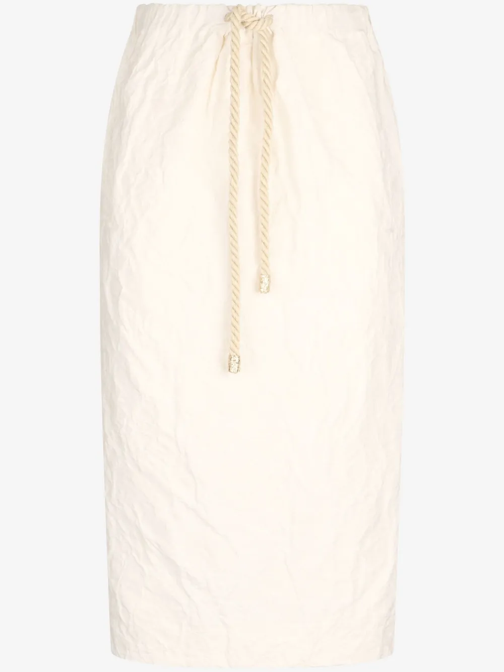 Roberto Cavalli cotton pencil skirt - Toni neutri