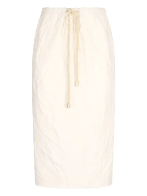 Roberto Cavalli cotton pencil skirt