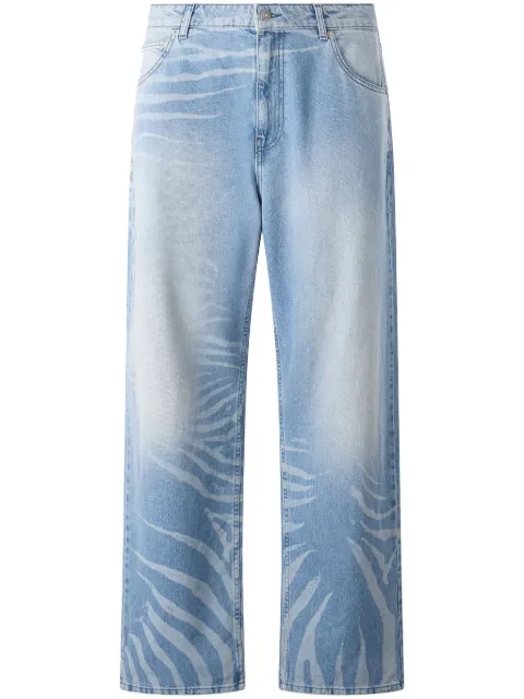 Roberto Cavalli jeans con motivo de cebra