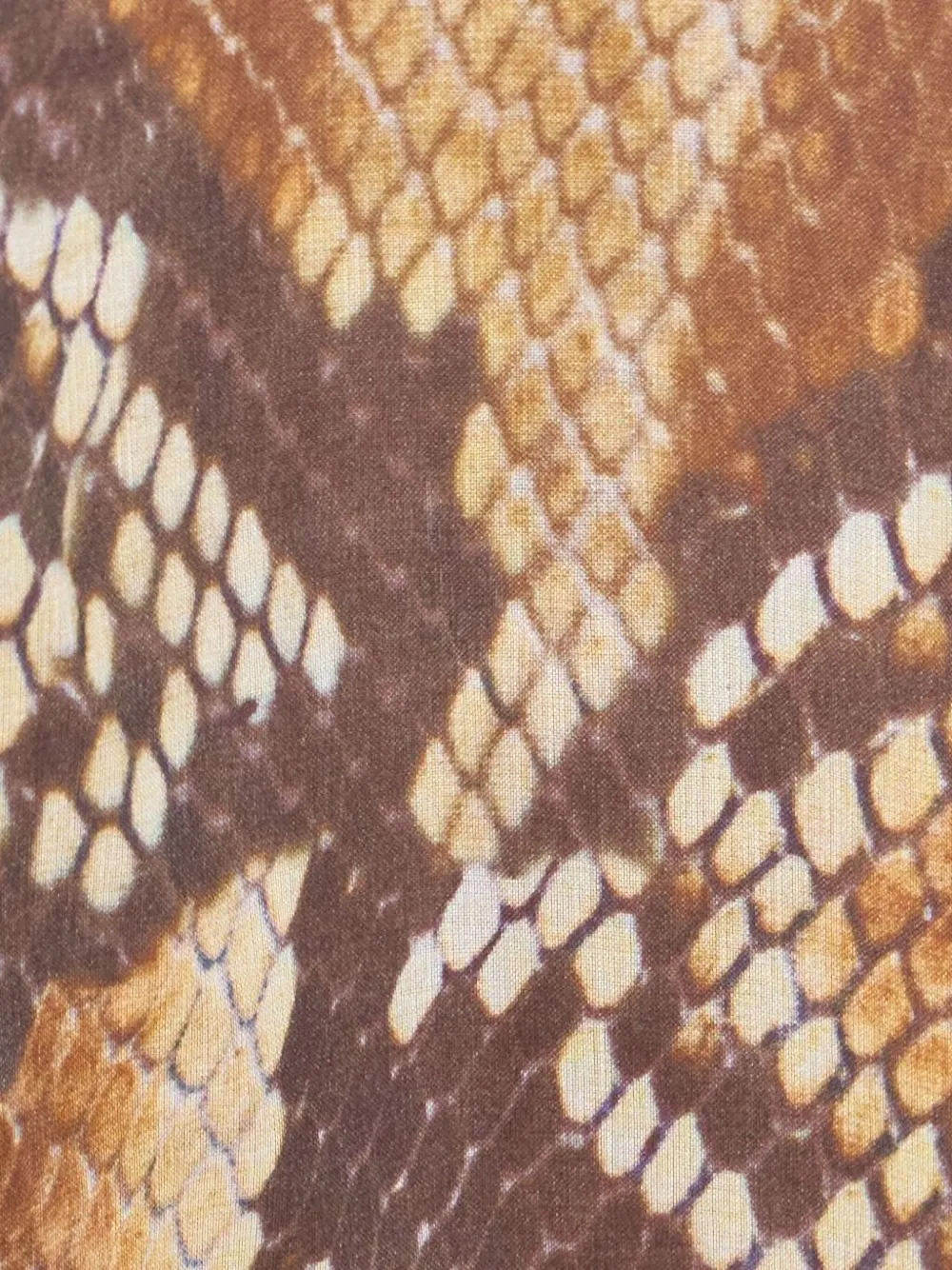 Shop Roberto Cavalli Snakeskin-print Dress In Brown