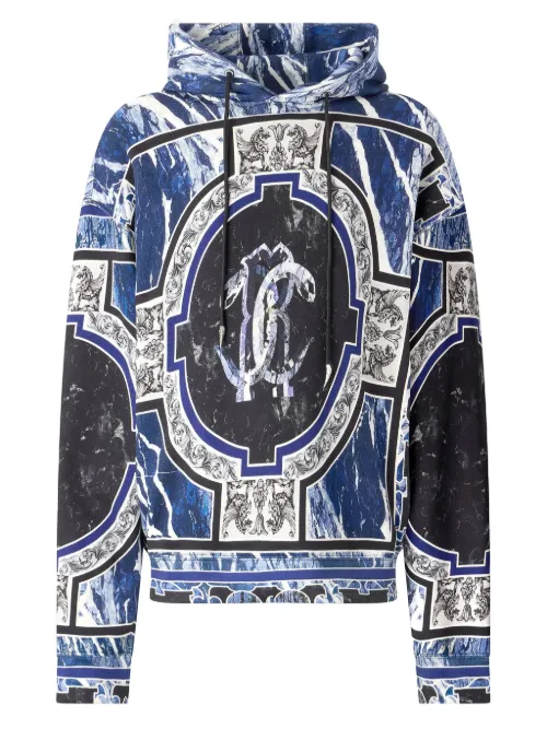 Hoodie en coton - Roberto Cavalli - Modalova