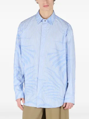 Givenchy ストライプ シャツ | ブルー | FARFETCH JP