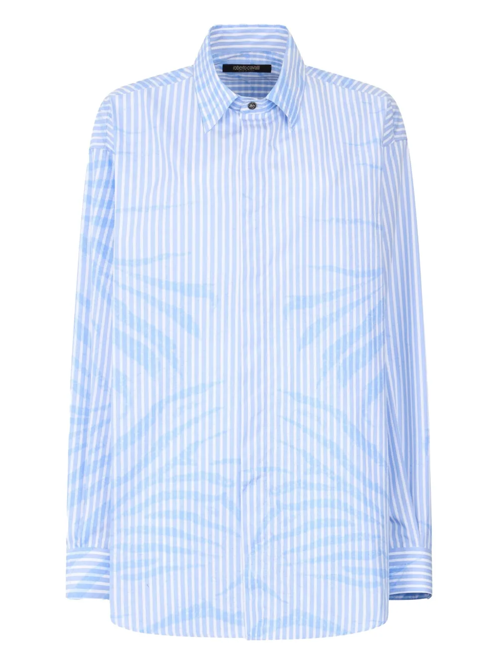 Roberto Cavalli camisa de algodón | azul | Image 1