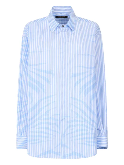 Chemise en coton - Roberto Cavalli - Modalova