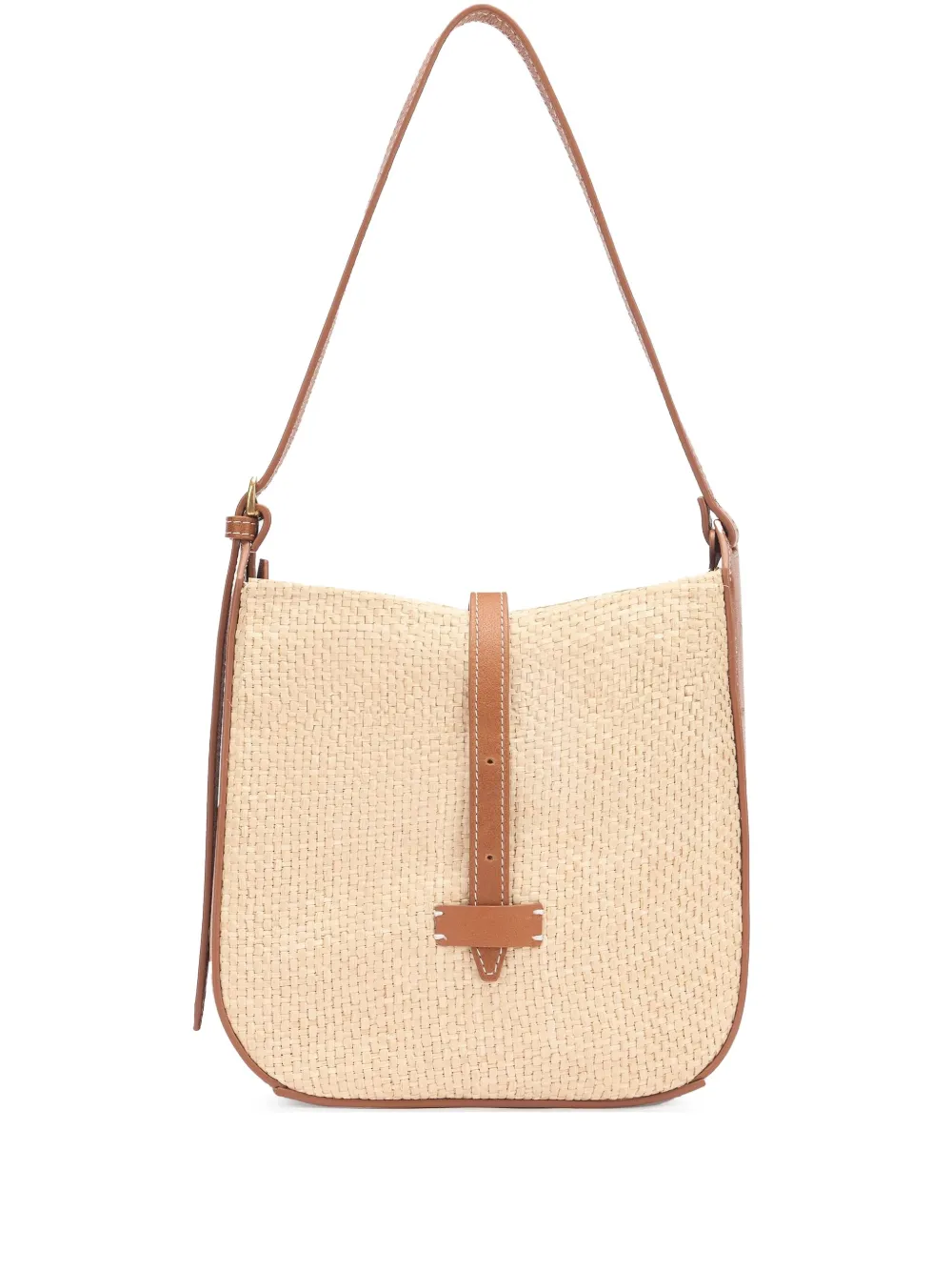 Roberto Cavalli interwoven shoulder bag - Toni neutri
