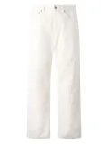 Roberto Cavalli zebra-print jeans - White