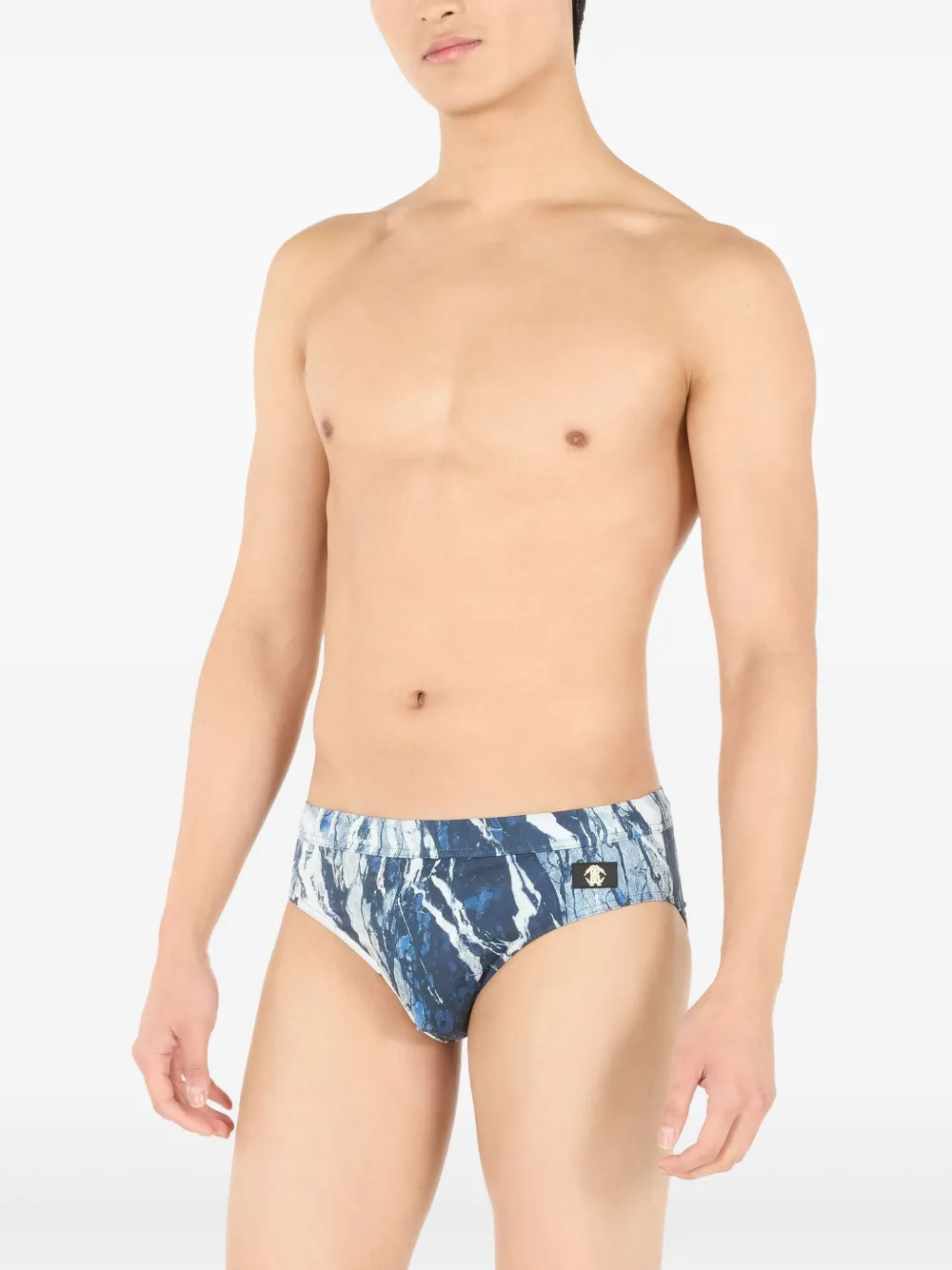 Roberto Cavalli Badehose mit grafischem Print | Badehosen | Image 2
