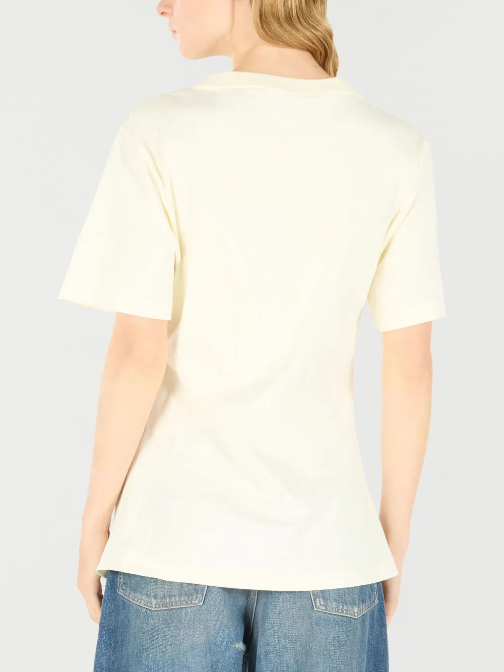 Roberto Cavalli Katoenen T-shirt Beige