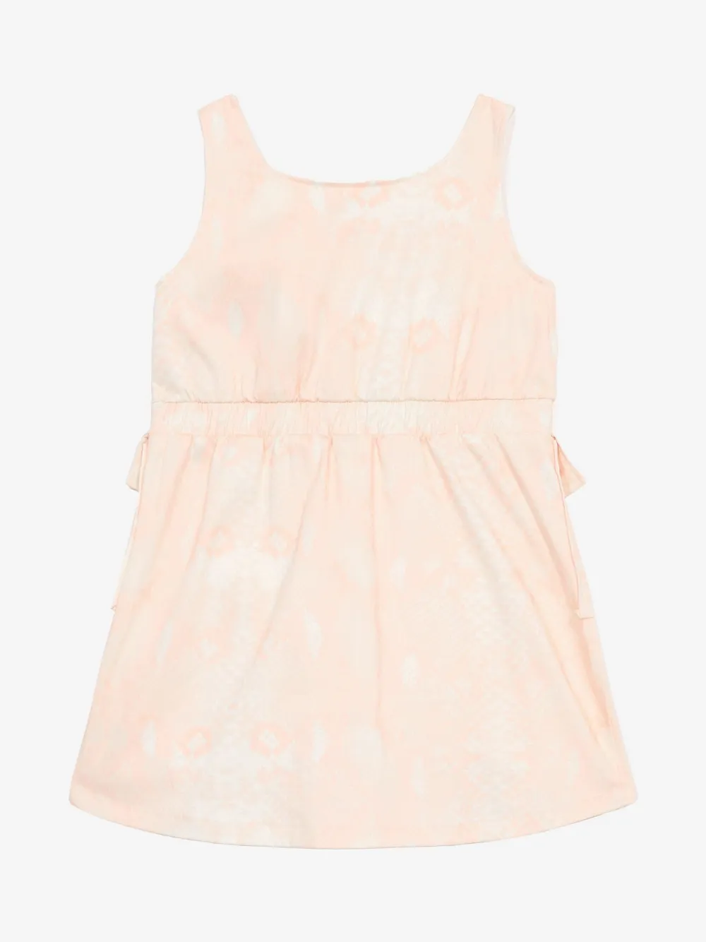 Roberto Cavalli Junior Jurk met slangenhuidprint Roze
