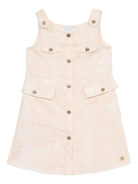 Roberto Cavalli Junior snakeskin-print dress