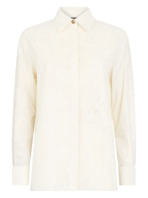 Roberto Cavalli python-print shirt